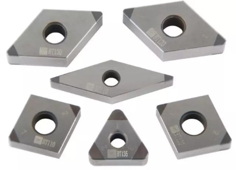 YAMADA PCD PCBN inserções super duras de lâminas de ferramenta de torneamento