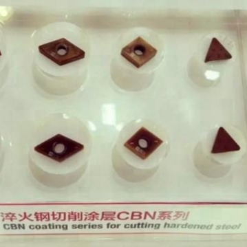 CBN Carbide Inserts Blades revestidas para diversas aplicações super duras