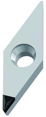 Insertos de diamante PCD super duros para torneamento certificados ISO9001