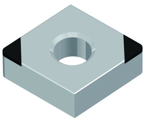 YAMADA Full Face CBN Insert Super Hard Para CNC Turning Aceitar OEM